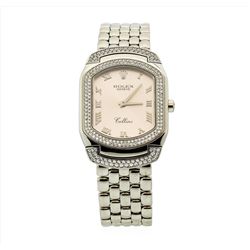 Rolex 18KT White Gold Cellini Cellissma Ladies Wristwatch