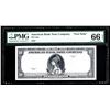 Image 1 : 1929 American Bank Note Company Test Note 10 Units PMG 66EPQ