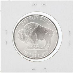 1 oz .999 Fine Silver Buffalo Round