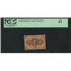 Image 1 : 1862 Five Cent Fractional First Issue Perforated Edges ABNCo. Monogram PCGS New