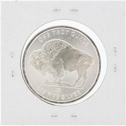 1 oz .999 Fine Silver Buffalo Round