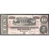 Image 1 : 1864 $10 The Confederate States of America Note