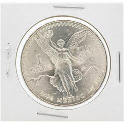 1985 Mexcian Libertad 1 Onza Silver Coin