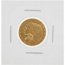 1913-S $5 Indian Head Half Eagle Gold Coin
