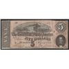 Image 1 : 1864 $5 The Confederate States of America Note