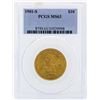 Image 1 : 1901-S $10 Liberty Head Eagle Gold Coin PCGS MS63