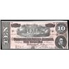 Image 1 : 1864 $10 The Confederate States of America Note