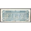 Image 2 : 1864 $50 The Confederate States of America Note