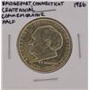 Image 1 : 1936 Bridgeport Connecticut Centennial Commemorative Half Dollar Coin