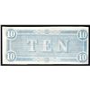 Image 2 : 1864 $10 The Confederate States of America Note
