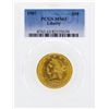 Image 1 : 1907 $10 Liberty Head Eagle Gold Coin PCGS MS63
