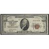 Image 1 : 1929 $10 Farmers & Merchants National Bank of Eureka Nevada National Currency No