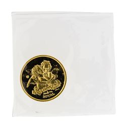 1998 1/25 oz Royal Gibraltar Royal Gold Coin