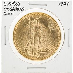 1924 $20 St. Gaudens Double Eagle Gold Coin