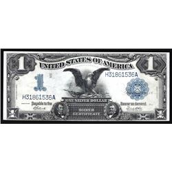 1899 $1 Black Eagle Silver Certificate Note