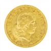 Image 1 : 1887 Argentina 5 Pesos Gold Coin