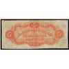 Image 2 : 1800s $5 Citizens Bank of Louisiana Obsolete Bank Note