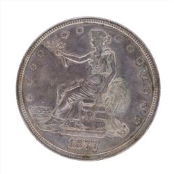1877 $1 Trade Silver Dollar Coin
