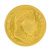 Image 1 : 1865 Napoleon III 10 Francs Gold Coin