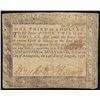Image 1 : August 14, 1776 $1/3 Maryland Colonial Currency Note