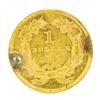 Image 2 : 1859 $1 Indian Princess Head Gold Coin
