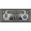 Image 1 : 1899 $2 Mini Porthole Silver Certificate Note