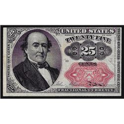 1874 Twenty-Five Cent 5th Issue Fractional Note