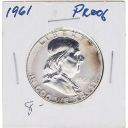 1961 Franklin Proof Half Dollar Coin