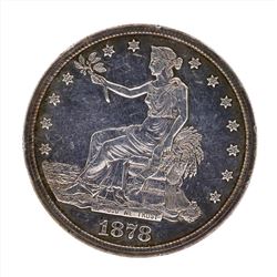 1878-S $1 Trade Silver Dollar Coin