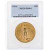Image 1 : 1924 $20 St. Gaudens Double Eagle Gold Coin PCGS MS64