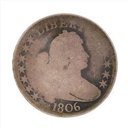 1806 Draped Bust Half Dollar Coin