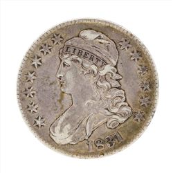 1831 Capped Bust Half Dollar Coin