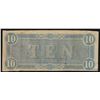 Image 2 : 1864 $10 The Confederate States of America Note