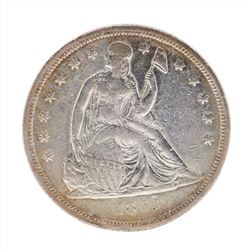 1860-O Seated Liberty Silver Dollar Coin