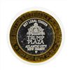 Image 1 : .999 Silver Trump Plaza $10 Casino Gaming Token Limited Edition
