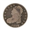 Image 1 : 1829/7 Capped Bust Half Dollar Coin