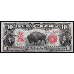1901 $10 Bison Legal Tender U.S. Currency Note