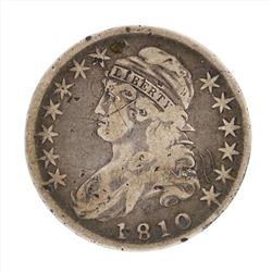 1810 Capped Bust Half Dollar Coin