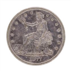 1877-S $1 Trade Silver Dollar Coin