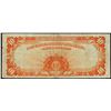 Image 2 : 1922 $10 Large Size Gold Certificate Note