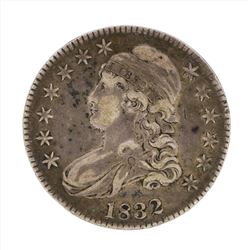 1832 Capped Bust Half Dollar Coin