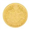 Image 2 : 1877 Belgium 20 Francs Gold Coin