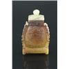 Image 1 : Chinese Celadon Jade Carved Snuff Bottle