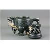 Image 2 : Chinese Green Stone Phoenix Wine Pot