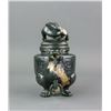 Image 3 : Chinese Green Stone Phoenix Wine Pot