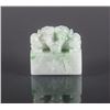 Image 1 : Chinese Green Jadeite Dragon Seal
