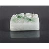 Image 3 : Chinese Green Jadeite Dragon Seal