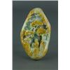 Image 1 : Chinese Green Jadeite Carved Boulder with Certific