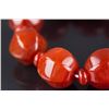 Image 5 : 2 PC Chinese Agate and Hardstone Carved Bracelet