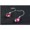 Image 2 : 10.30ct Ruby and 0.08ct Diamond Earrings CRV$3094